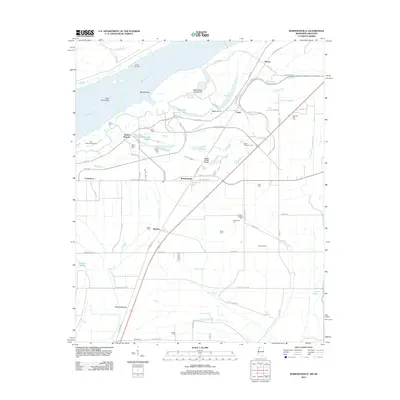2012 Map of Robinsonville, 2012 Print