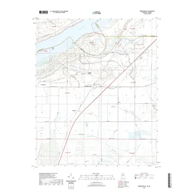 2020 Map of Robinsonville, 2020 Print