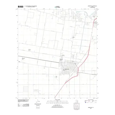2010 Map of Robstown, 2010 Print