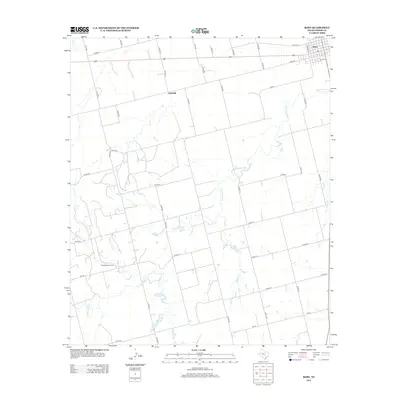 2012 Map of Roby, 2012 Print
