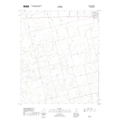 2019 Map of Roby, 2019 Print