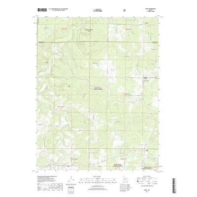 2017 Map of Roby, 2017 Print