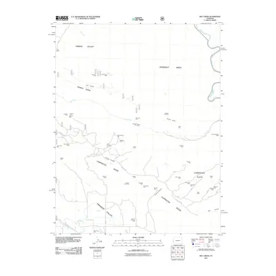 2011 Map of Roc Creek, 2011 Print
