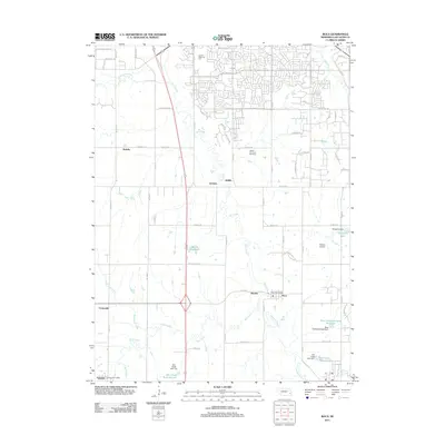 2011 Map of Roca, 2011 Print