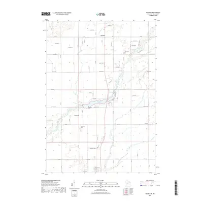 2018 Map of Roche A Cri, 2018 Print