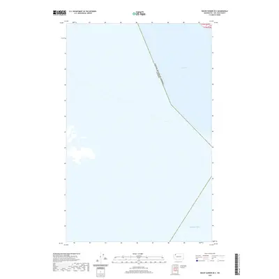 2020 Map of Roche Harbor OE S, 2020 Print