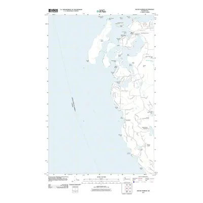 2011 Map of Roche Harbor, 2011 Print