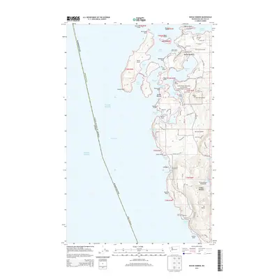 2014 Map of Roche Harbor, 2014 Print