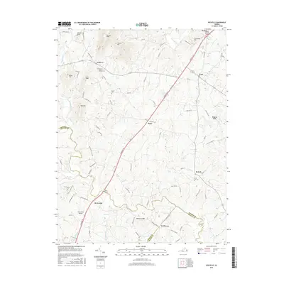 2016 Map of Rochelle, 2016 Print