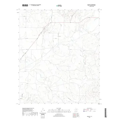 2019 Map of Rochelle, 2019 Print