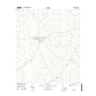 2014 Map of Rochelle, 2014 Print