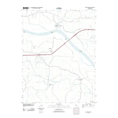 2011 Map of Rocheport, 2011 Print