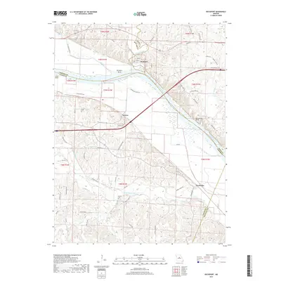2017 Map of Rocheport, 2017 Print