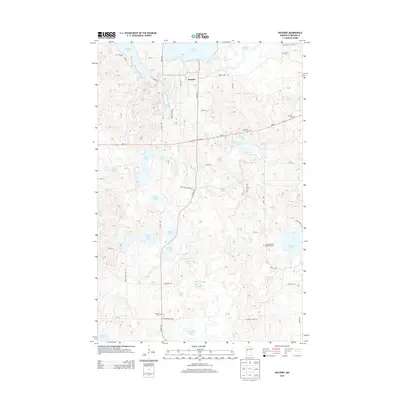 2013 Map of Rochert, 2013 Print