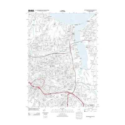 2013 Map of Rochester East, 2013 Print
