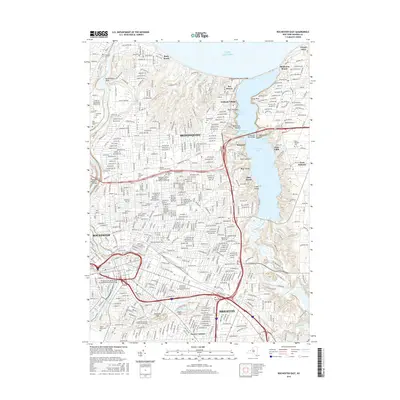2016 Map of Rochester East, 2016 Print