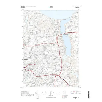 2019 Map of Rochester East, 2019 Print