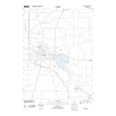 2010 Map of Rochester, 2010 Print