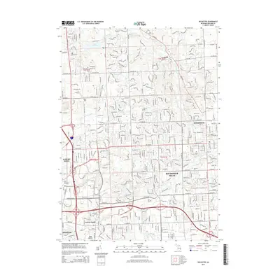 2014 Map of Rochester, 2014 Print