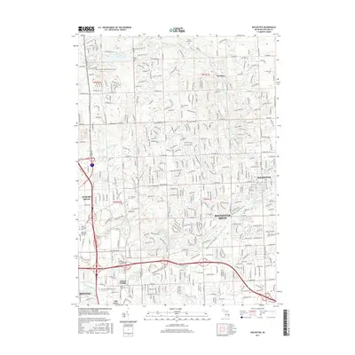 2017 Map of Rochester, 2017 Print