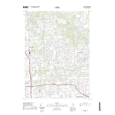 2023 Map of Rochester, 2023 Print