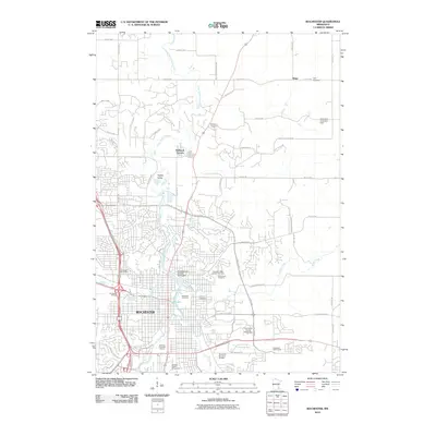 2010 Map of Rochester, 2010 Print