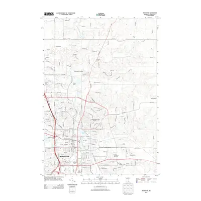 2013 Map of Rochester, 2013 Print