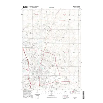 2016 Map of Rochester, 2016 Print