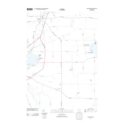 2013 Map of Rochester, 2013 Print