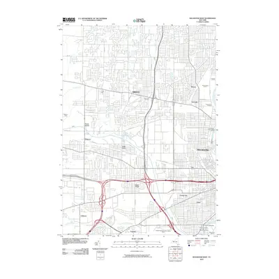 2010 Map of Rochester West, 2010 Print