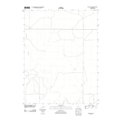 2010 Map of Rock Basin, 2010 Print