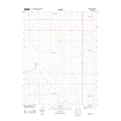 2013 Map of Rock Basin, 2013 Print
