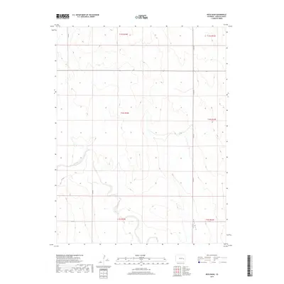2019 Map of Rock Basin, 2019 Print