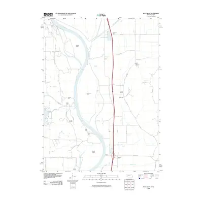2010 Map of Rock Bluff, 2010 Print