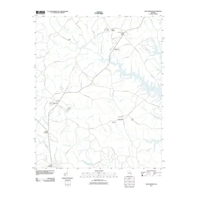 2011 Map of Rock Branch, 2011 Print