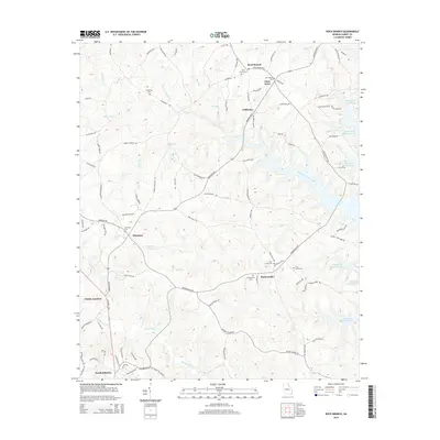 2014 Map of Rock Branch, 2014 Print