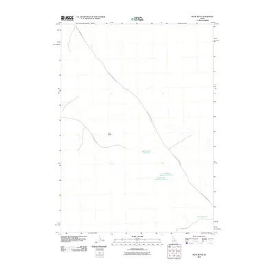 2010 Map of Rock Butte, 2010 Print