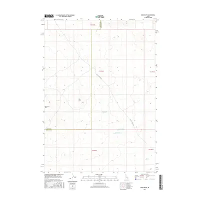 2017 Map of Rock Butte, 2017 Print