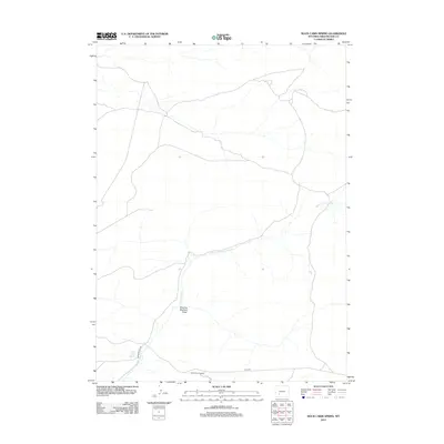 2012 Map of Rock Cabin Spring, 2012 Print