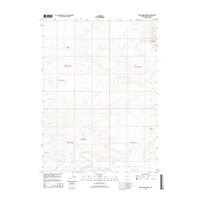 2015 Map of Rock Cabin Spring, 2015 Print