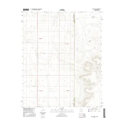 2016 Map of Rock Camp, 2016 Print
