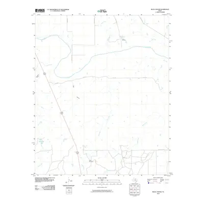 2010 Map of Rock Canyon, 2010 Print