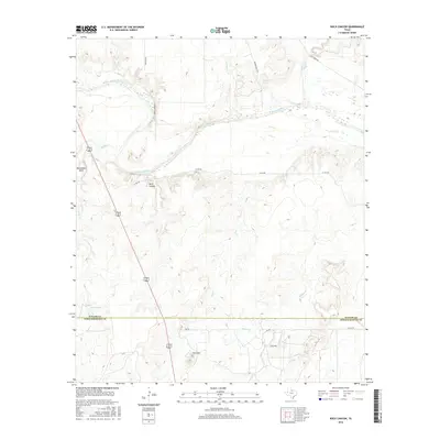 2016 Map of Rock Canyon, 2016 Print