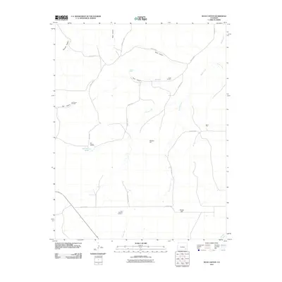 2010 Map of Rock Canyon, 2010 Print