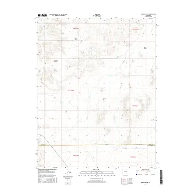 2016 Map of Rock Canyon, 2016 Print