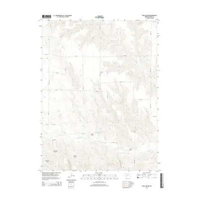 2014 Map of Rock Canyon, 2014 Print