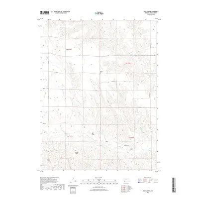 2017 Map of Rock Canyon, 2017 Print