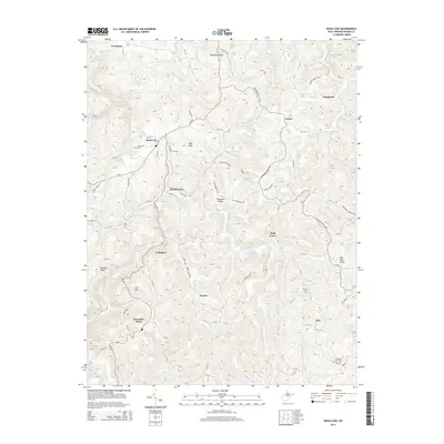 2014 Map of Rock Cave, 2014 Print