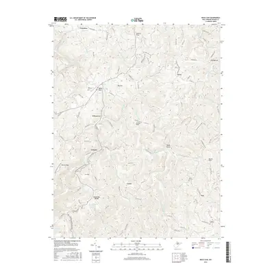 2016 Map of Rock Cave, 2016 Print