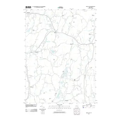 2010 Map of Rock City, 2010 Print